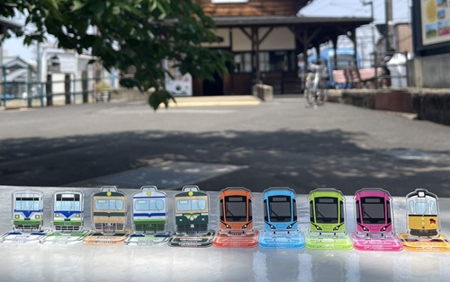 電車アクリルスタンド　コンプリートセット